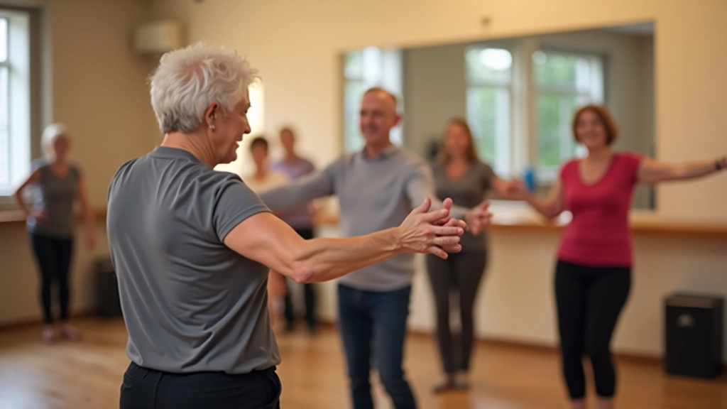 Dance class instruction with focus on technique